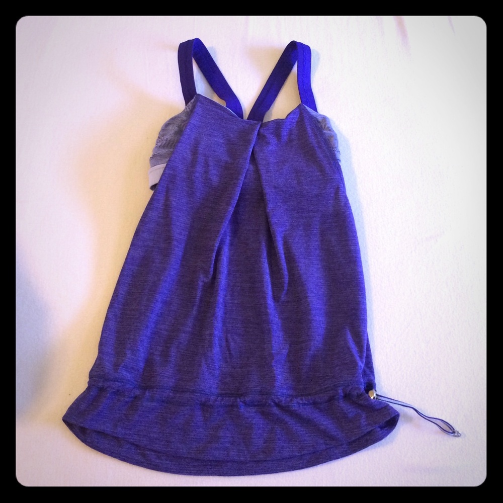 lululemon athletica Purple Layered Tank Top